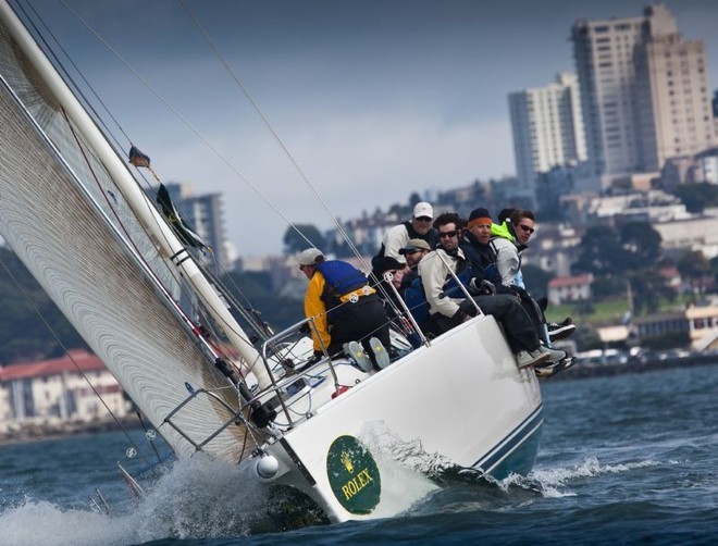 Barry Lewis’ CHANCE is in second overall in the J 120 class after 6 races - Rolex Big Boat Series 2009 ©  Rolex/Daniel Forster http://www.regattanews.com